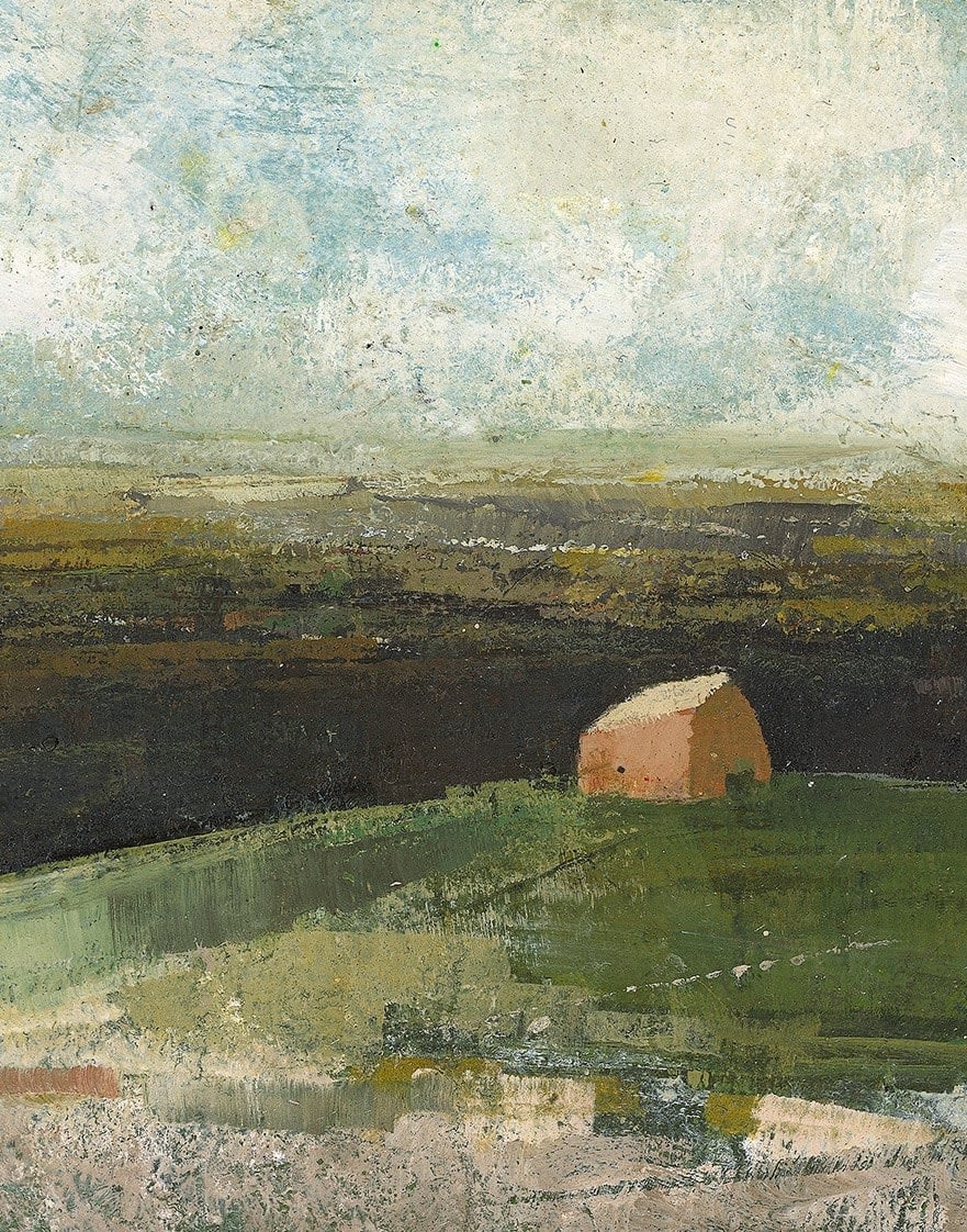 David Brayne Hon Rtd. RWS, A Hilly Walk