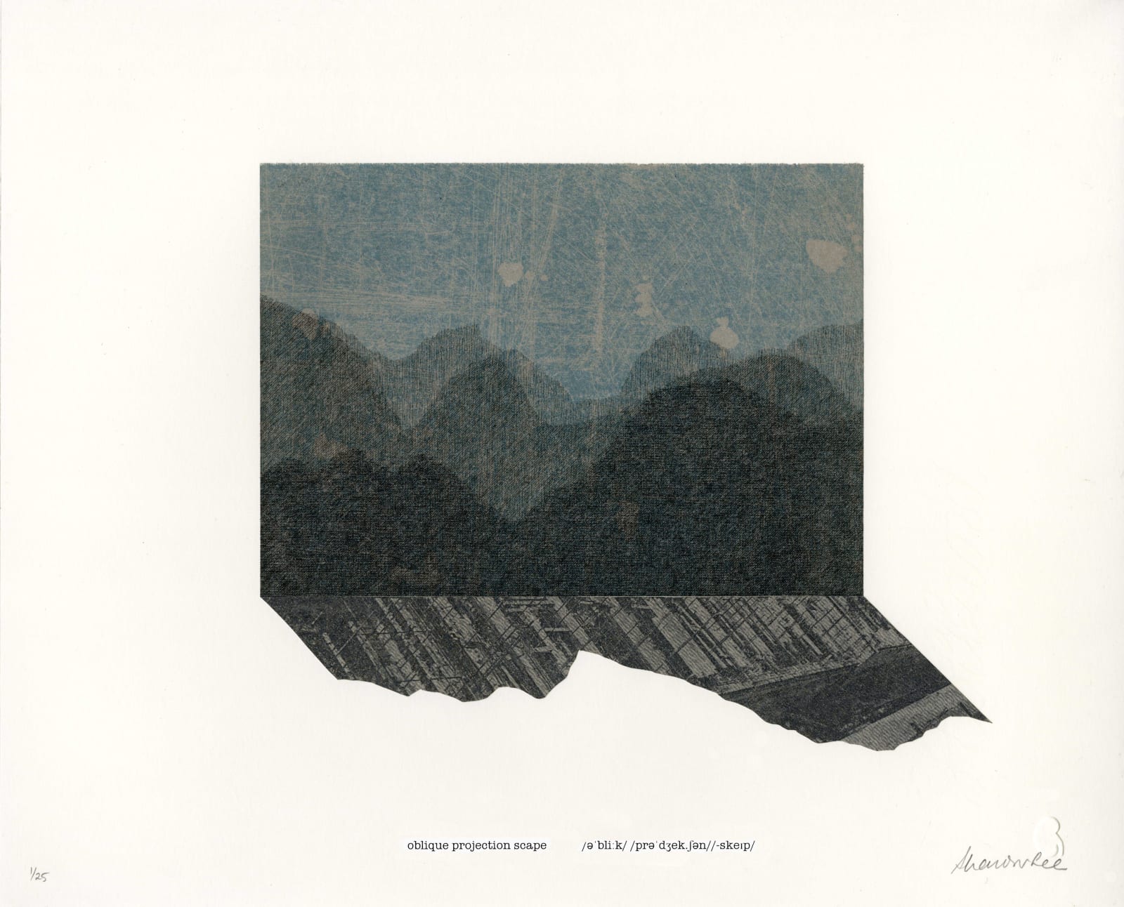 Sharon Lee RE, Oblique Projection Scape