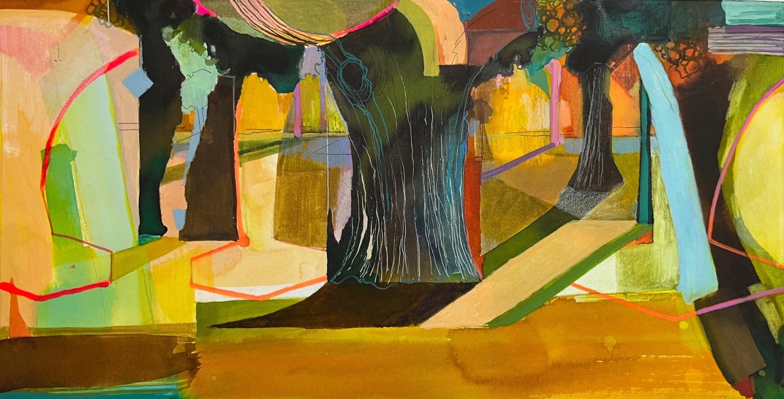 Claire Denny RWS, Into the Woods