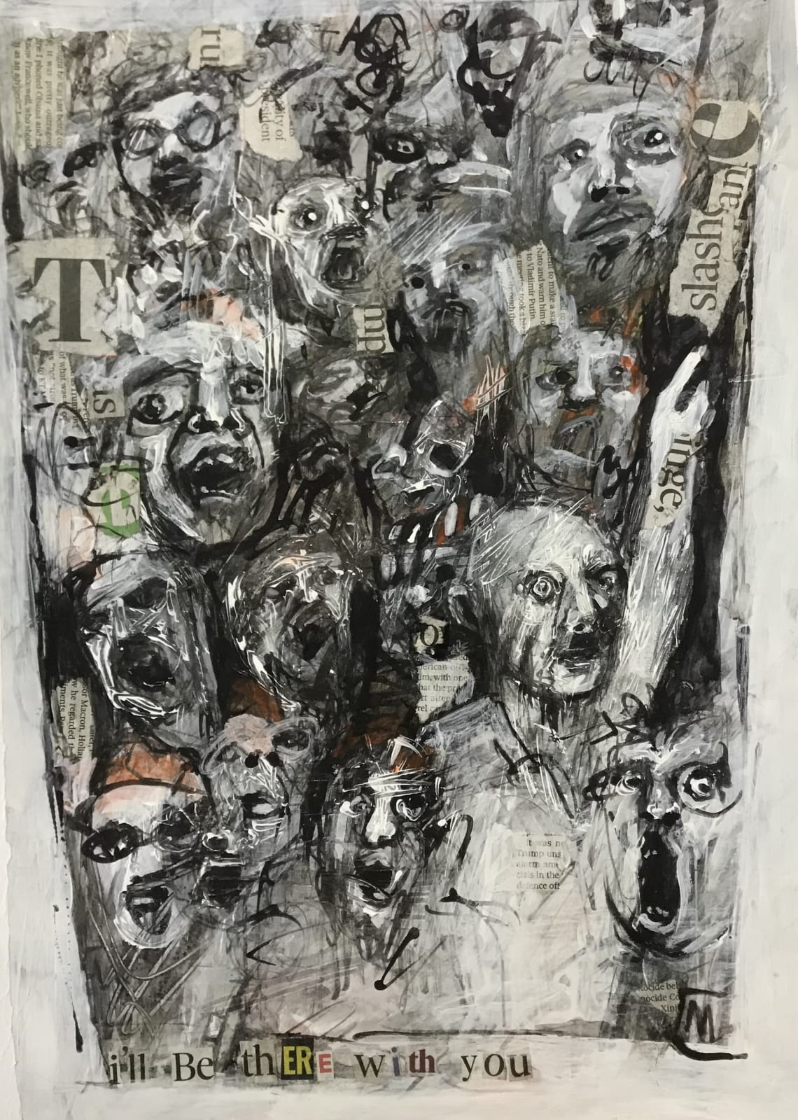 Colin Merrin RWS, I’ll Be There With You