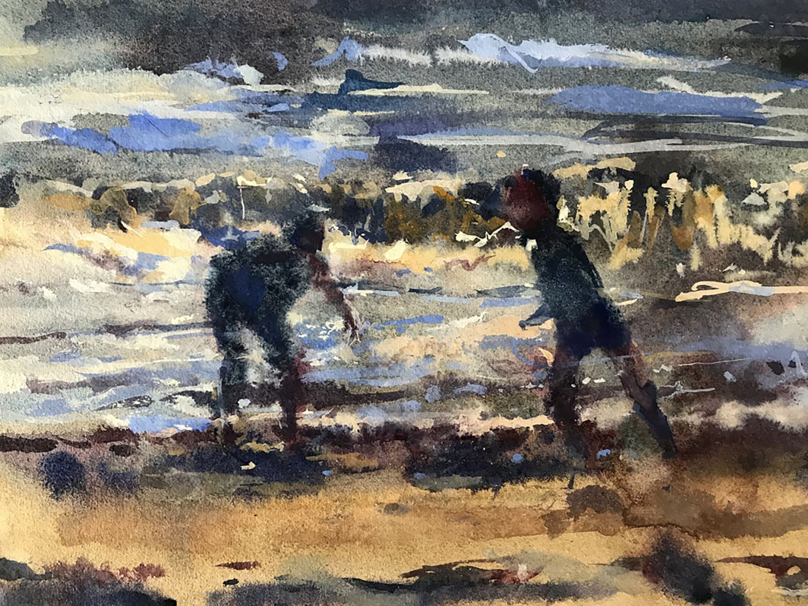 Francis Bowyer PPRWS Hon. RE, Beach Play