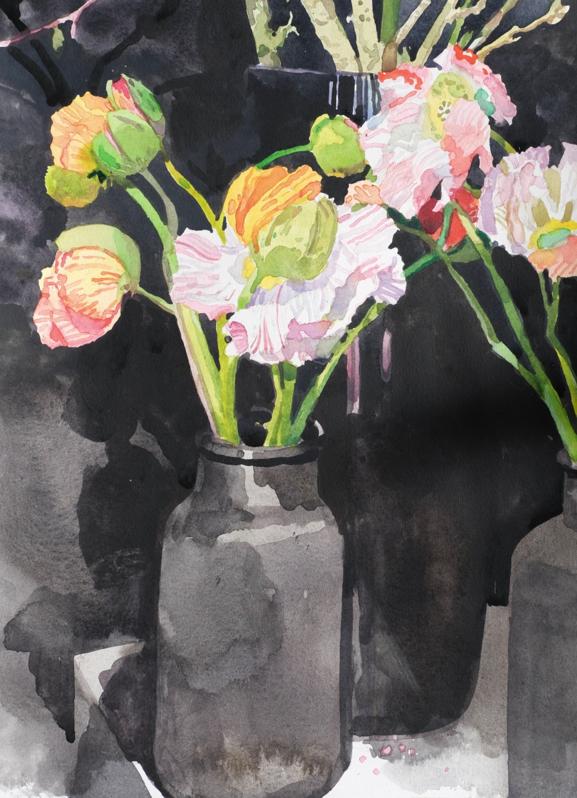 Mark Entwisle RWS, Poppies