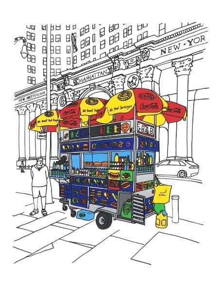 Frank Kiely RE, Hotdog Stand