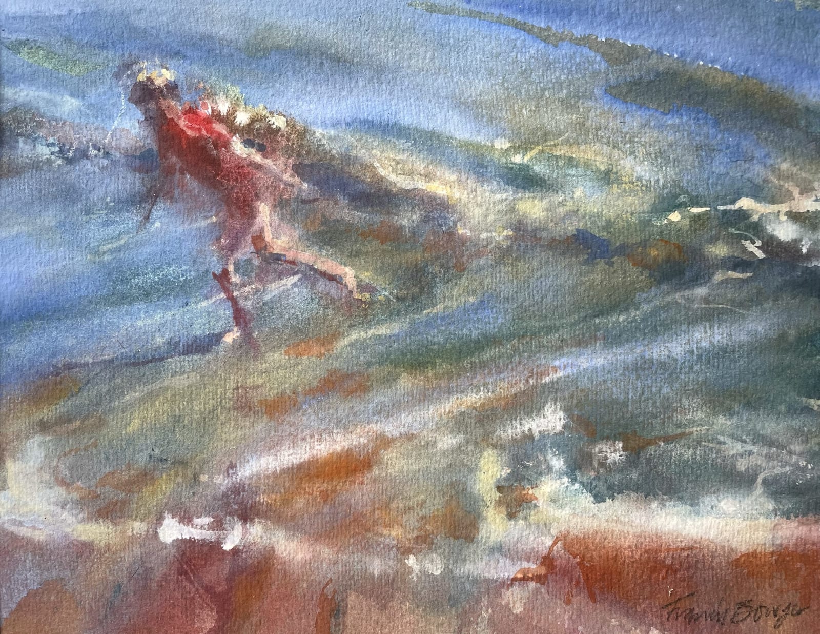 Francis Bowyer PPRWS Hon. RE, Racing the Waves