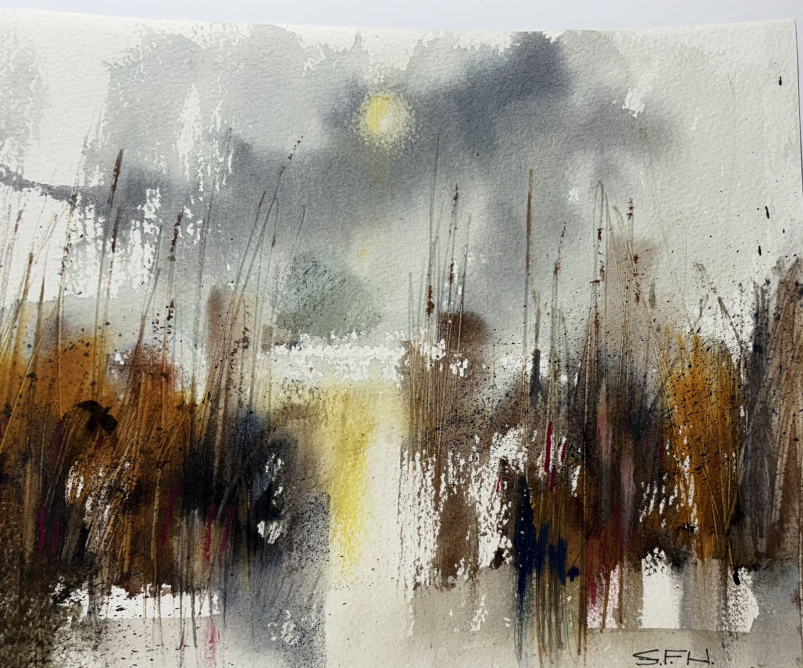 Sue Howells RWS, A Promised Return