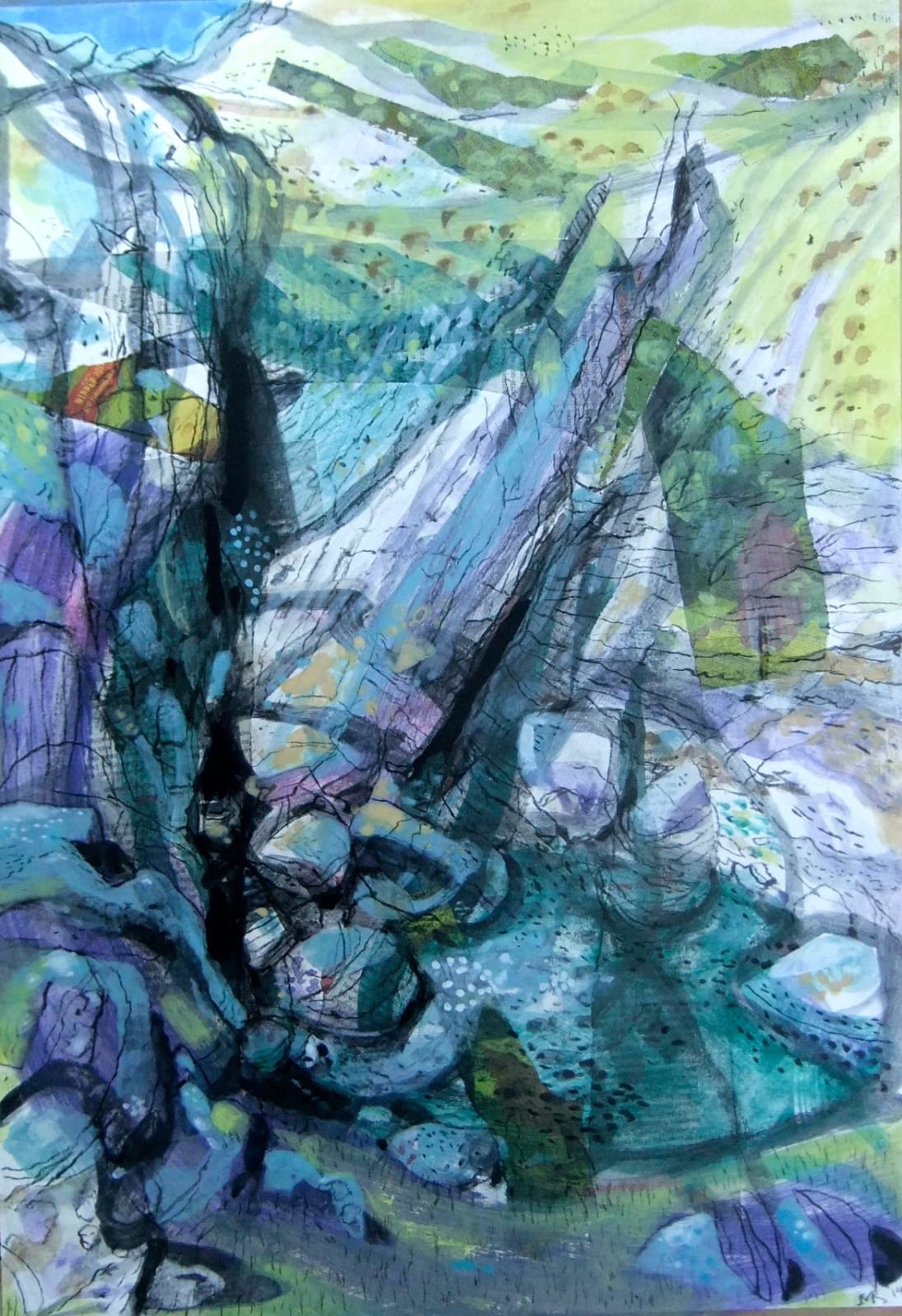 Mark Raggett RWS, Ogof Cadno