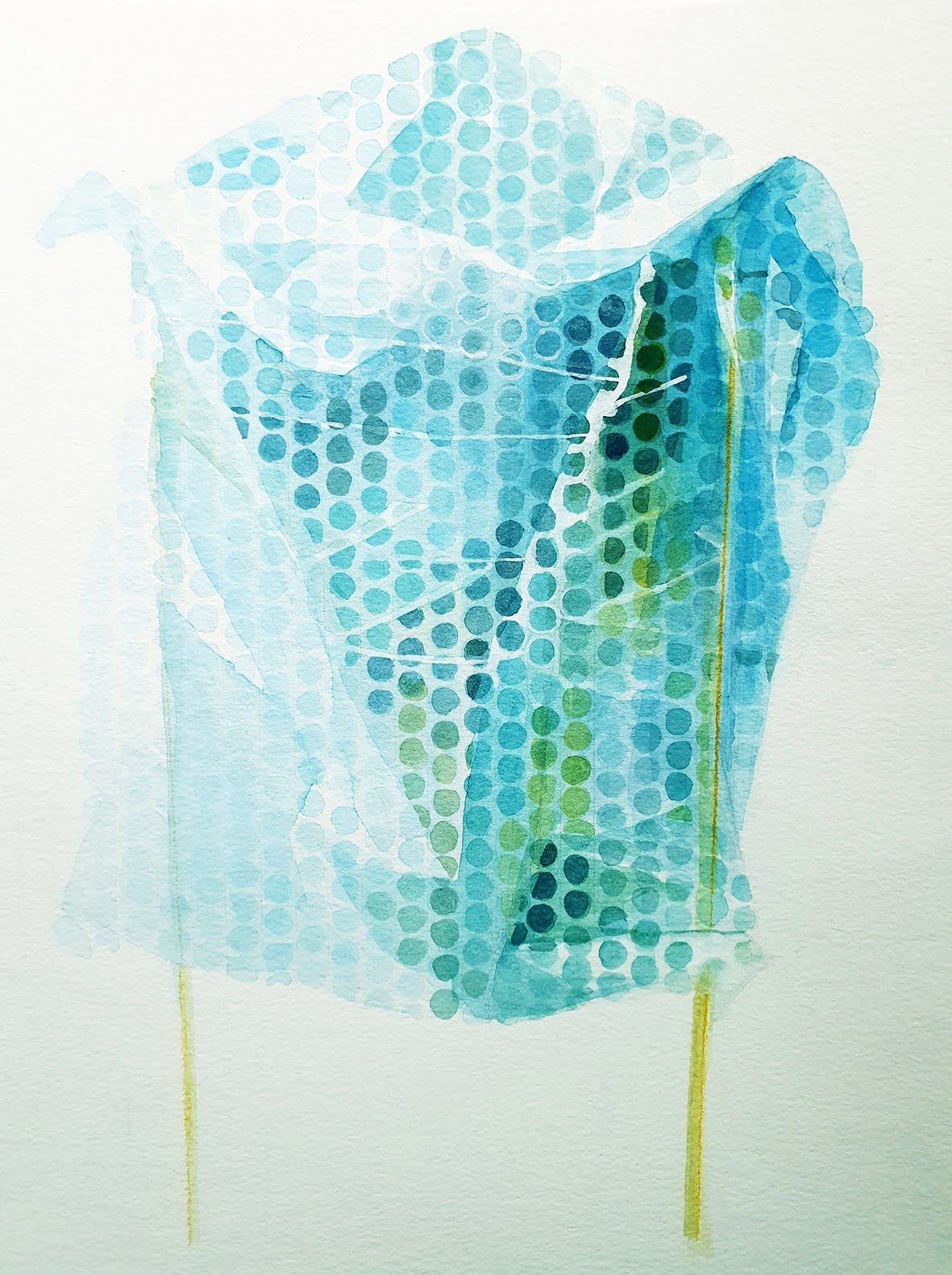 Kate Wilson ARWS, Bubblewrapped Lemon Tree (1)