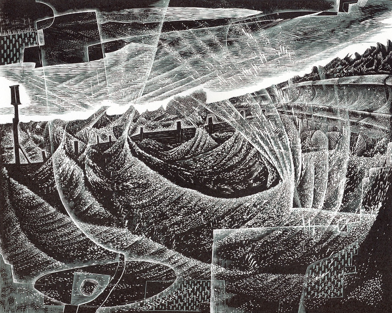 Neil Bousfield RE, Winter Sea II