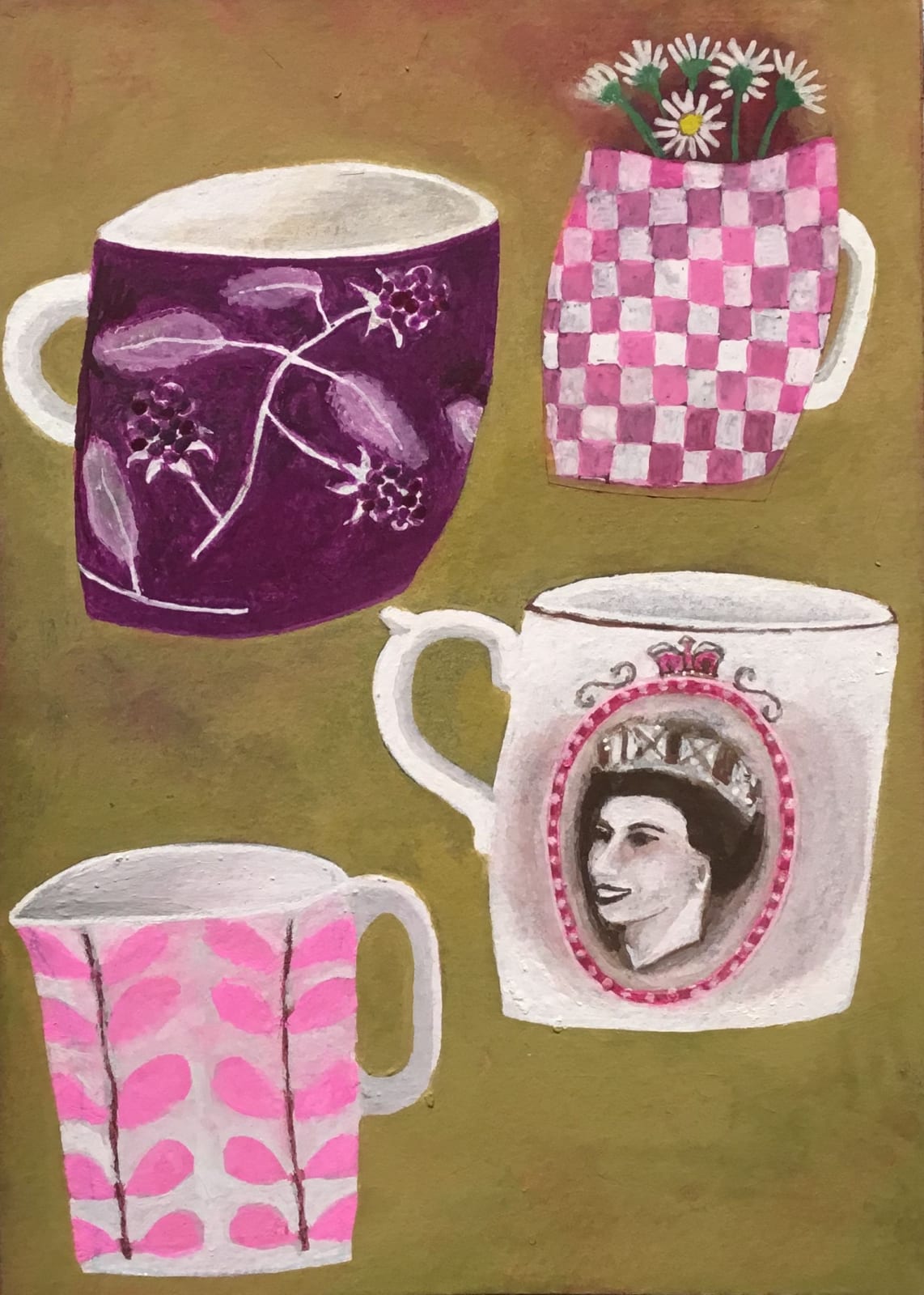 Gertie Young RWS, Four Cups