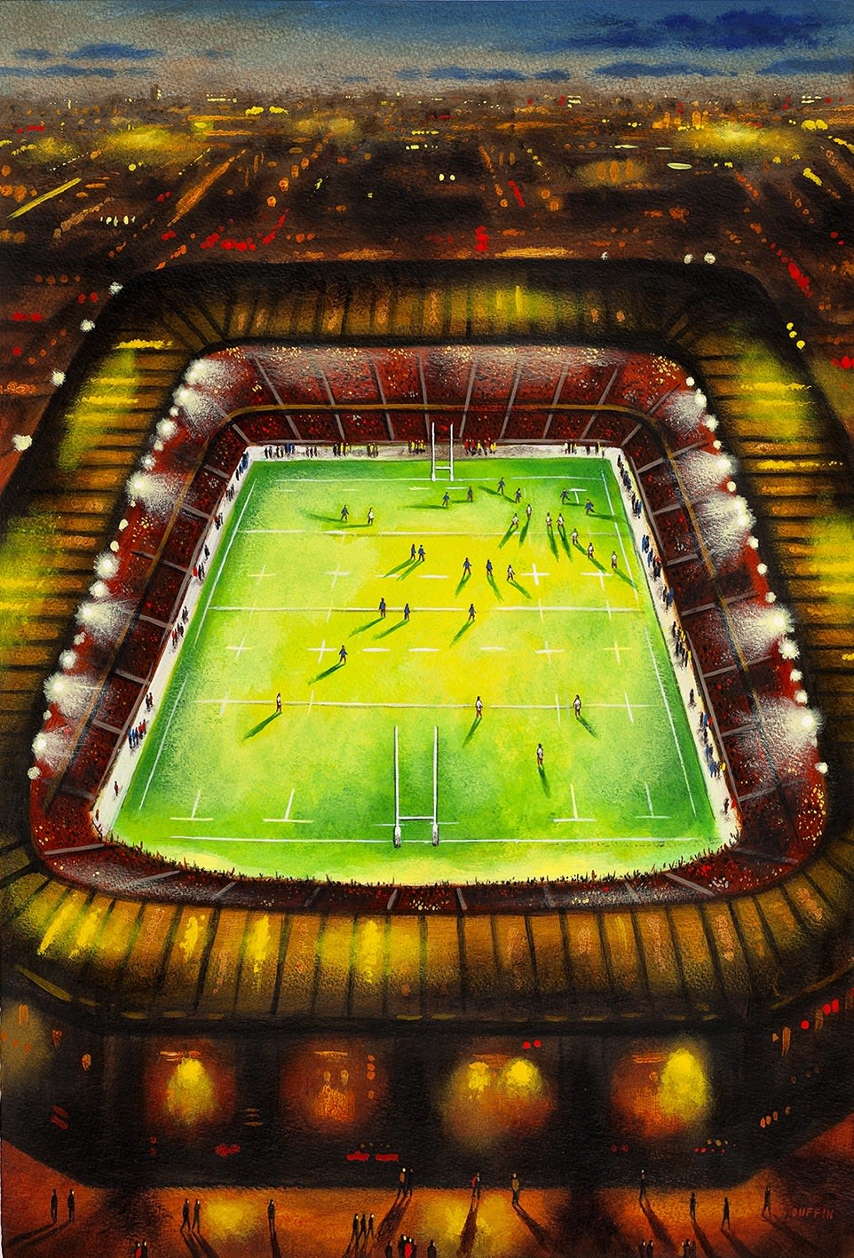 John Duffin RWS RE, Twickenham