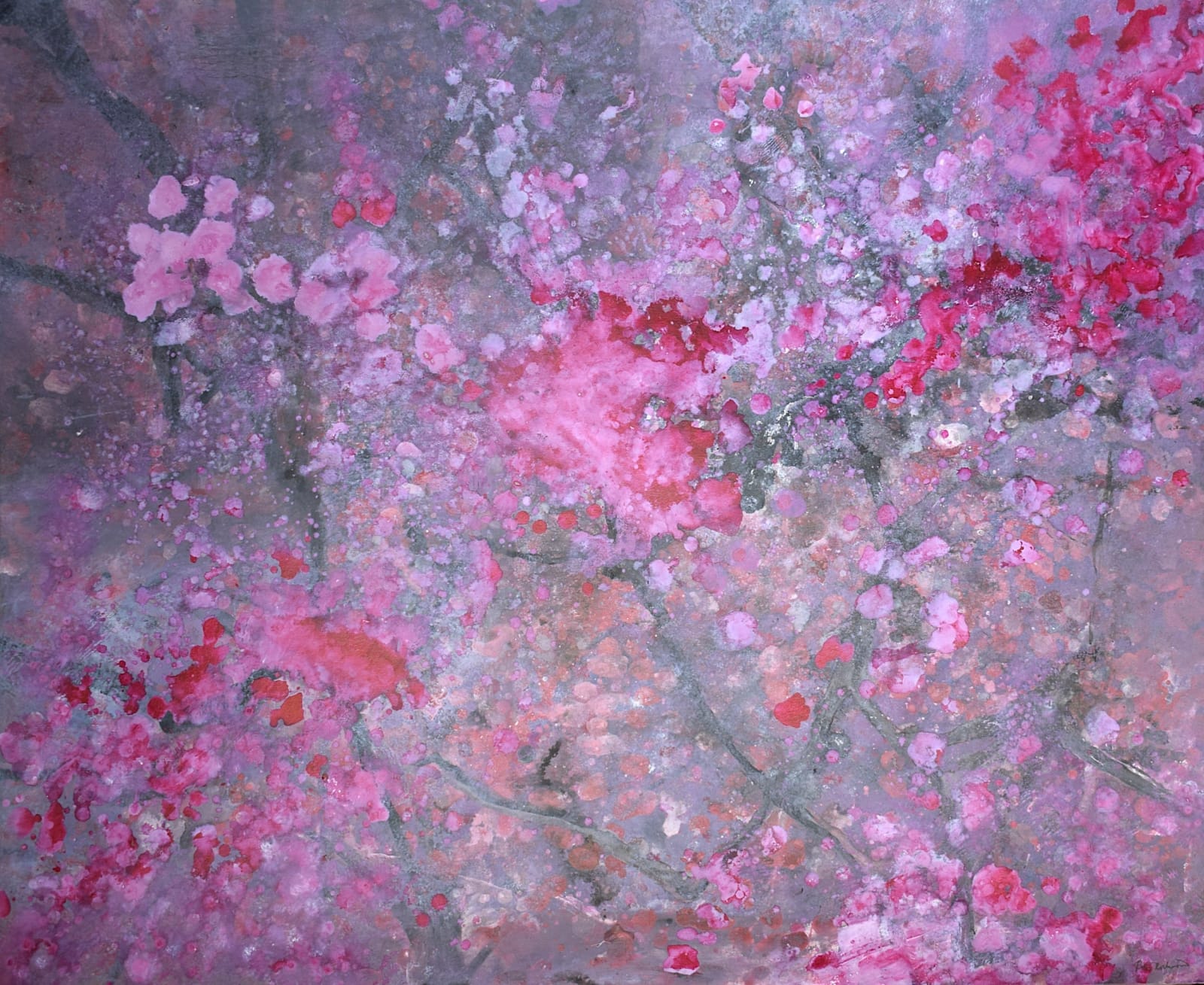 Robin Richmond RWS, Cherry Blossom, Kyoto, Japan