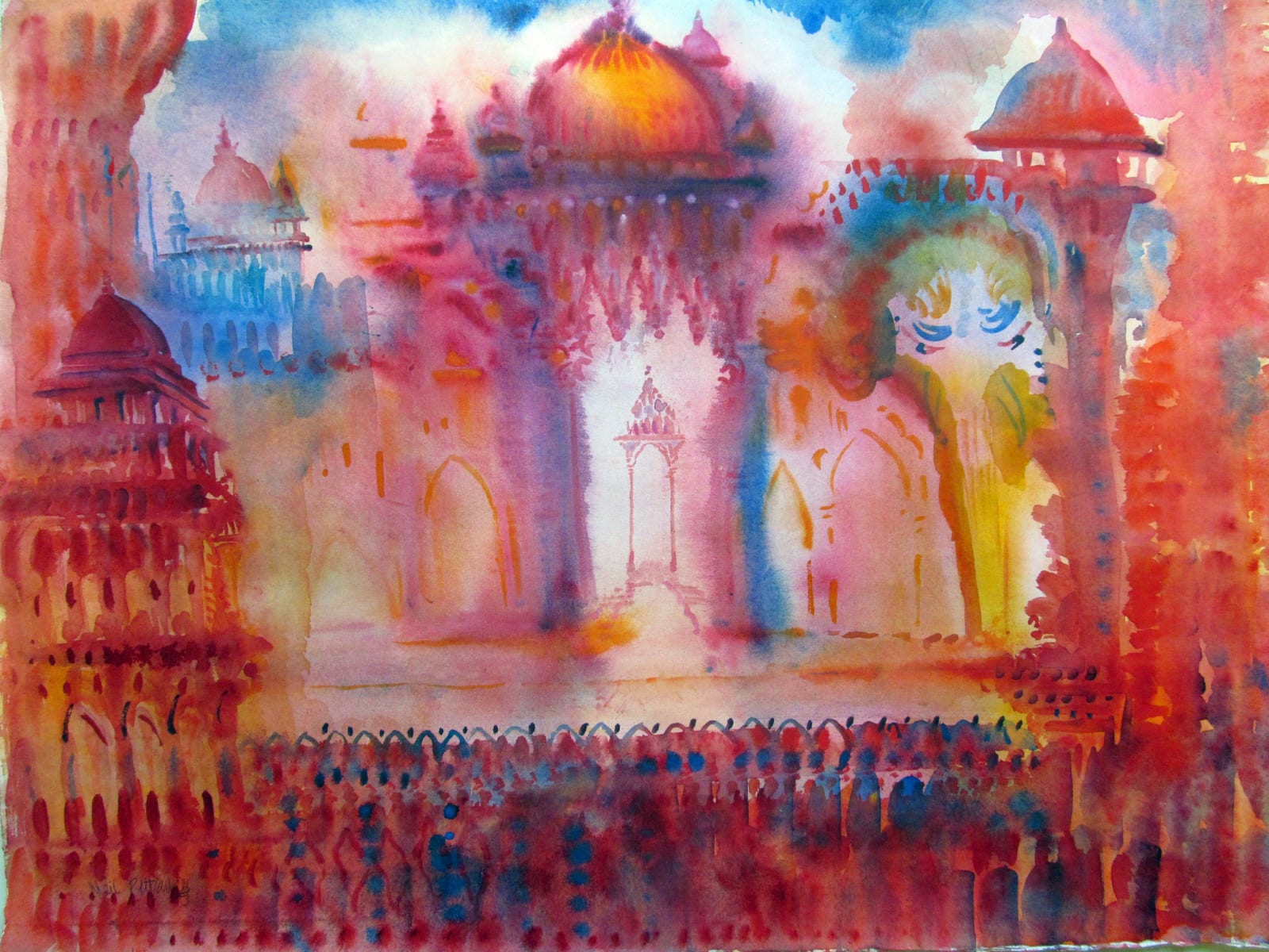 Neil Pittaway RWS RE, Indian Dream