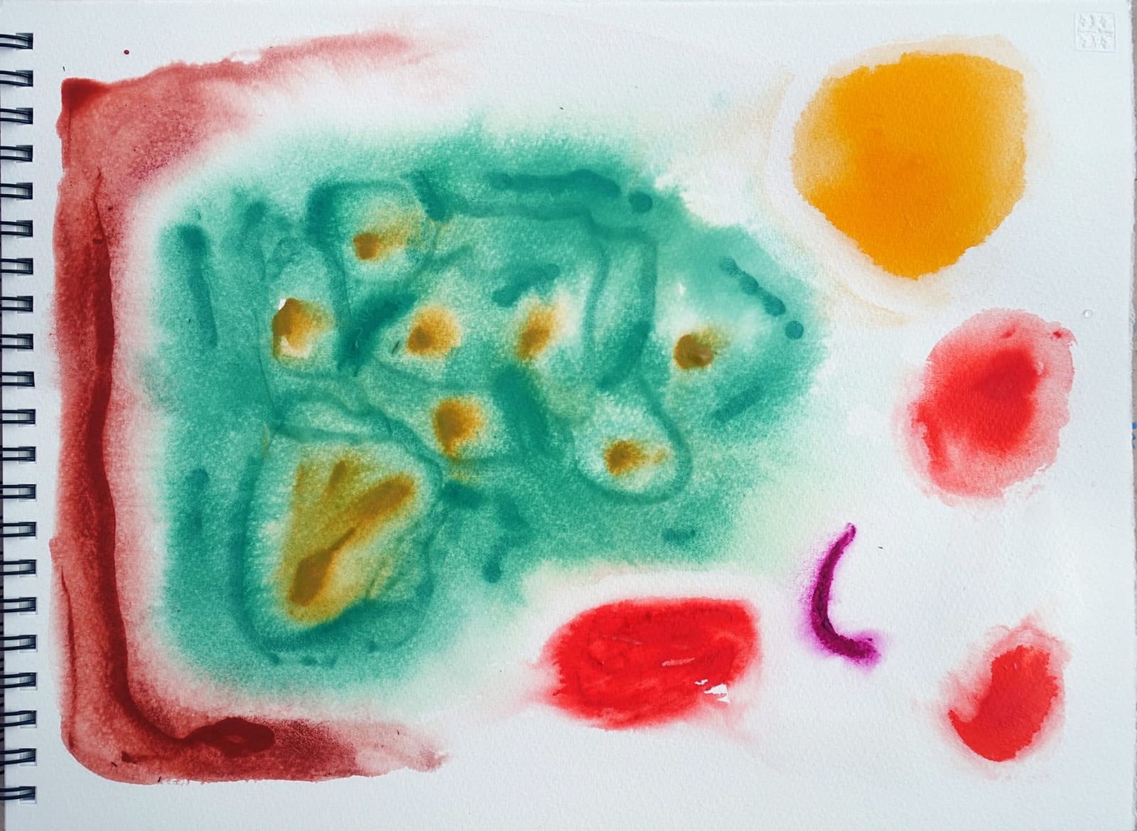 James Faure Walker RWS, Salt Study, July 26, 2021