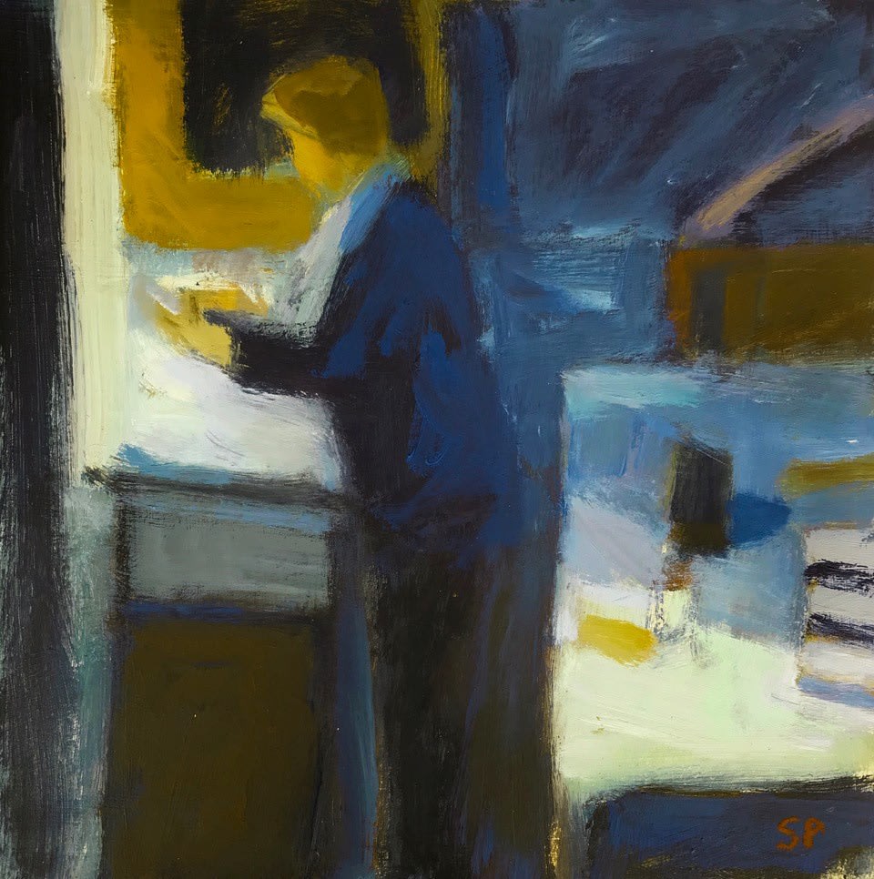 Salliann Putman RWS, Looking Out to the Future