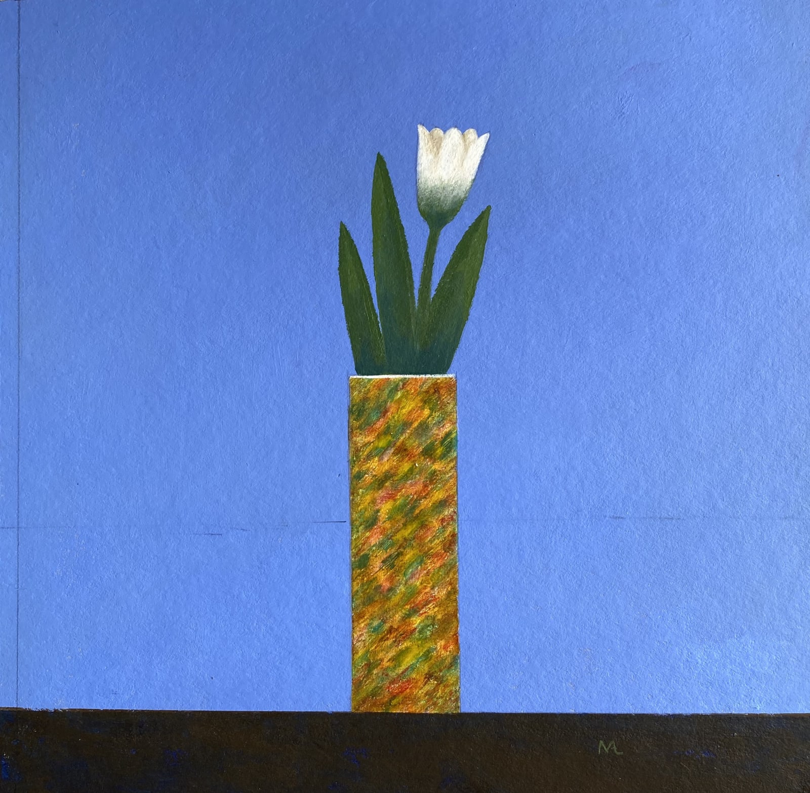 Martin Leman RWS, White Flower