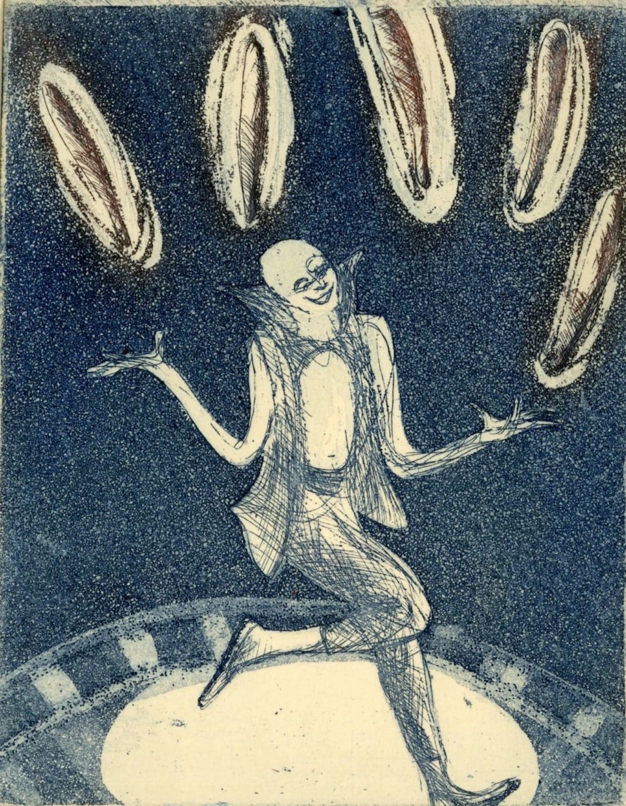 Julia Midgley RWS RE, Juggler