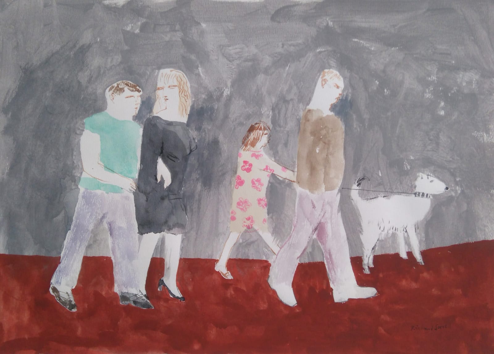 Richard Sorrell PPRWS Hon. RE, Walking in St Just