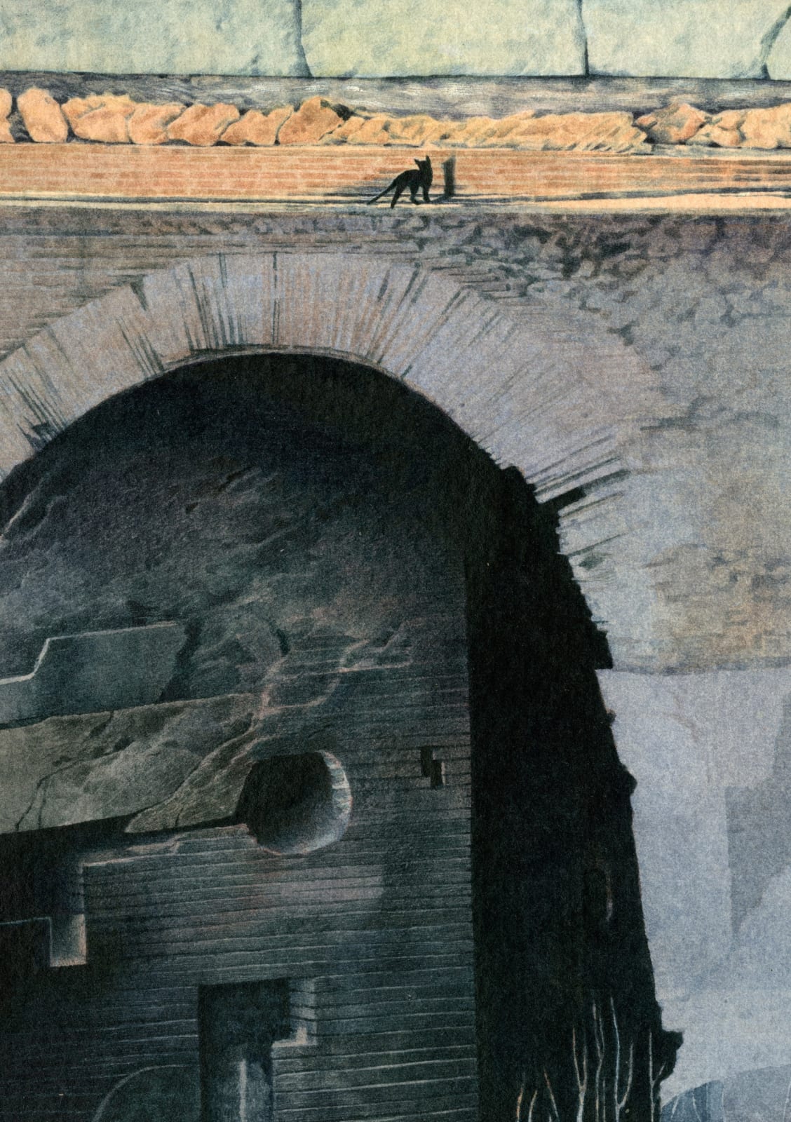 Liz Butler RWS, Feral Cat at the Coliseum