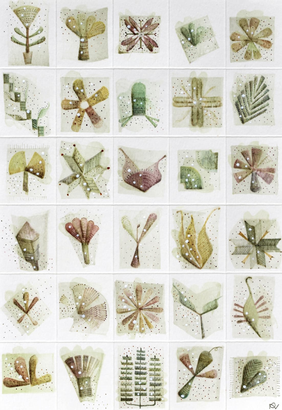 Rika Newcombe RWS, Sampling Samplers II