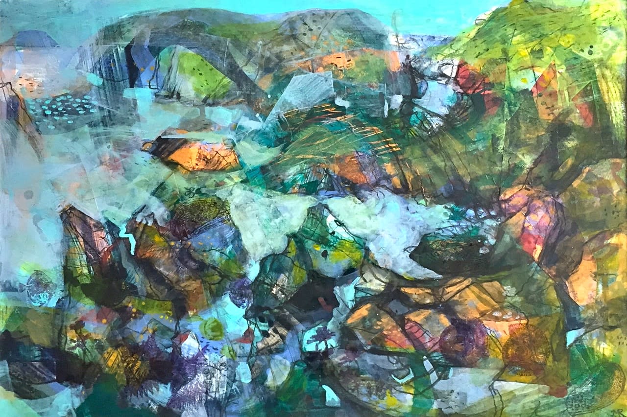 Mark Raggett RWS, Along the Coast Path