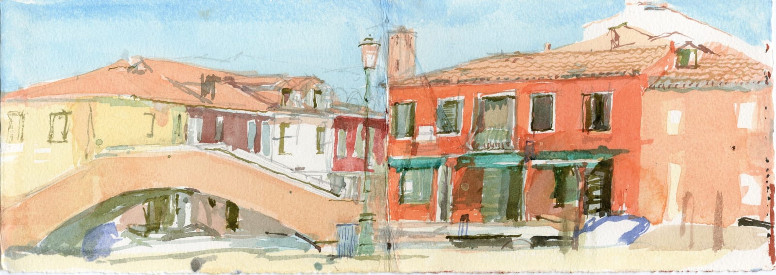 Simon Pierse RWS, Burano after Lunch