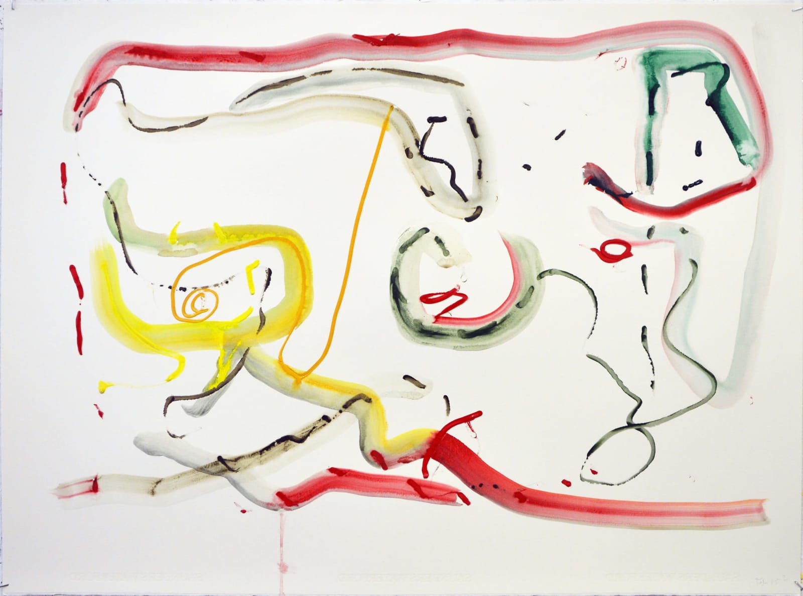 James Faure Walker RWS, Interrupted Bath, 2020