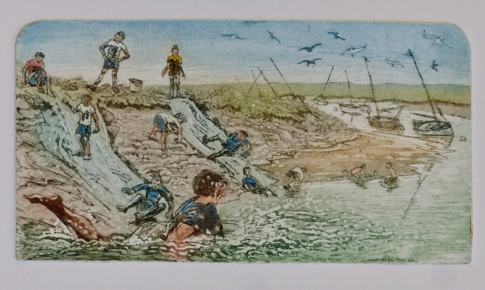 Glynn Thomas RE, Mudlarks