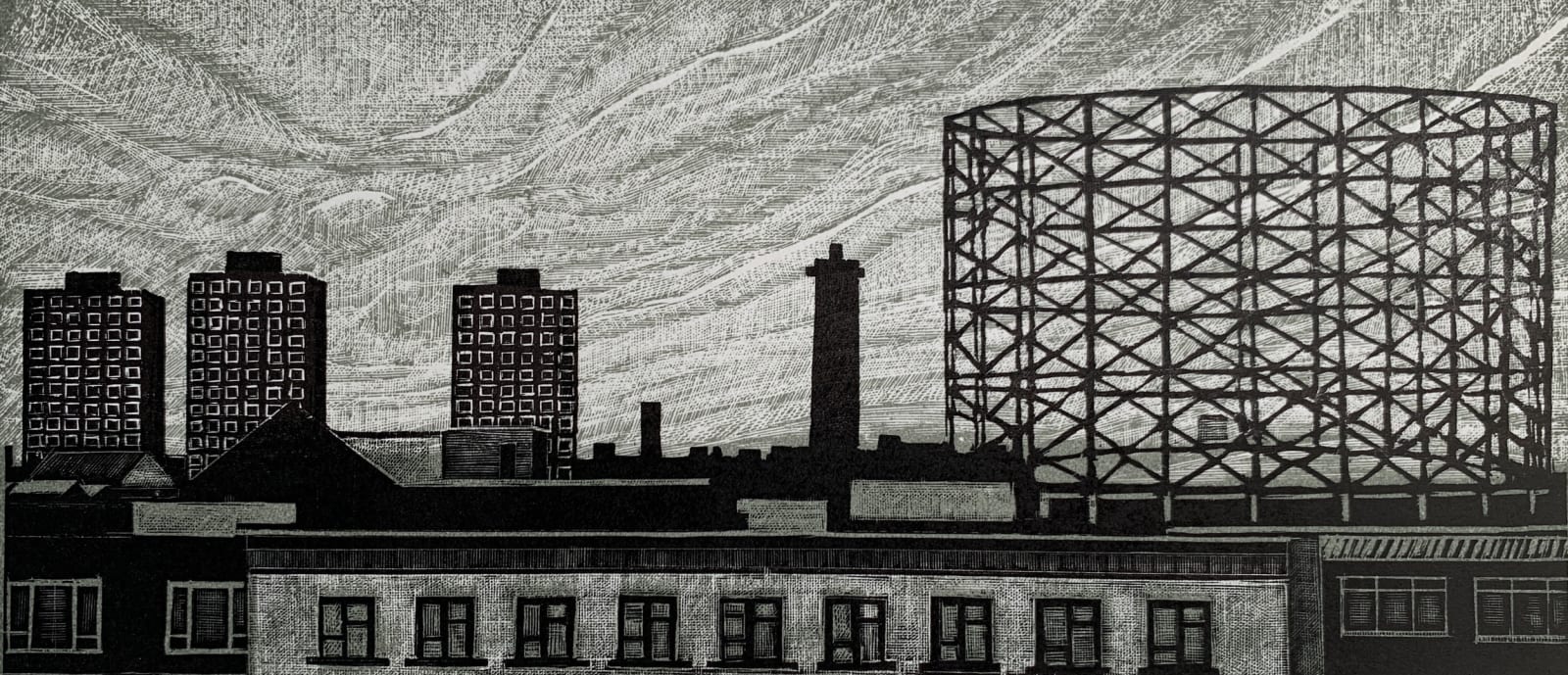 Louise Hayward RE, Going Home on the Overground