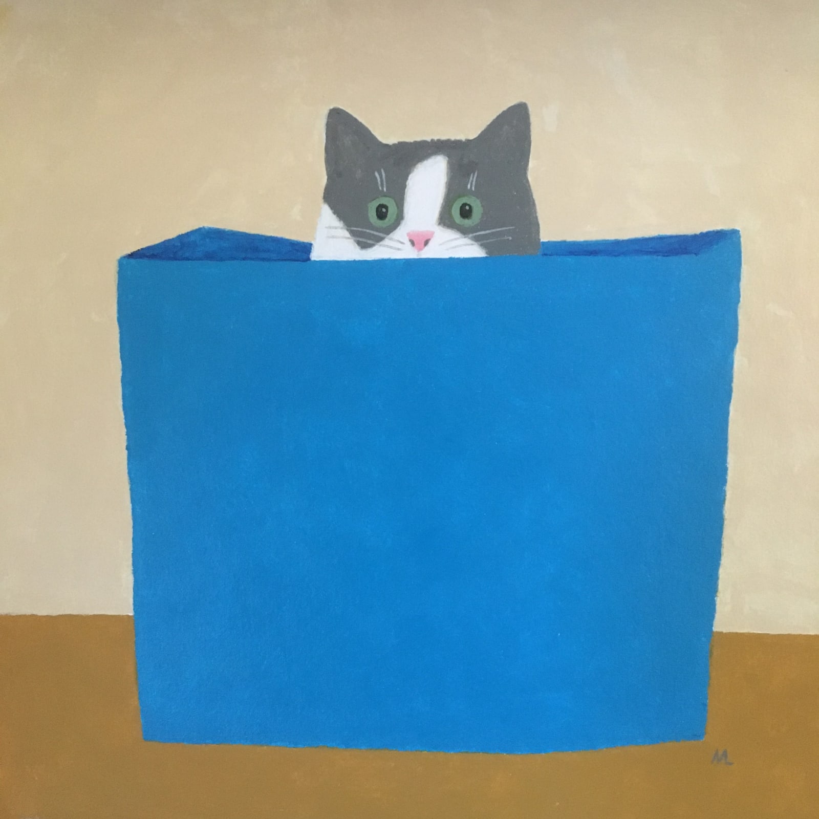 Martin Leman RWS, Blue Bag