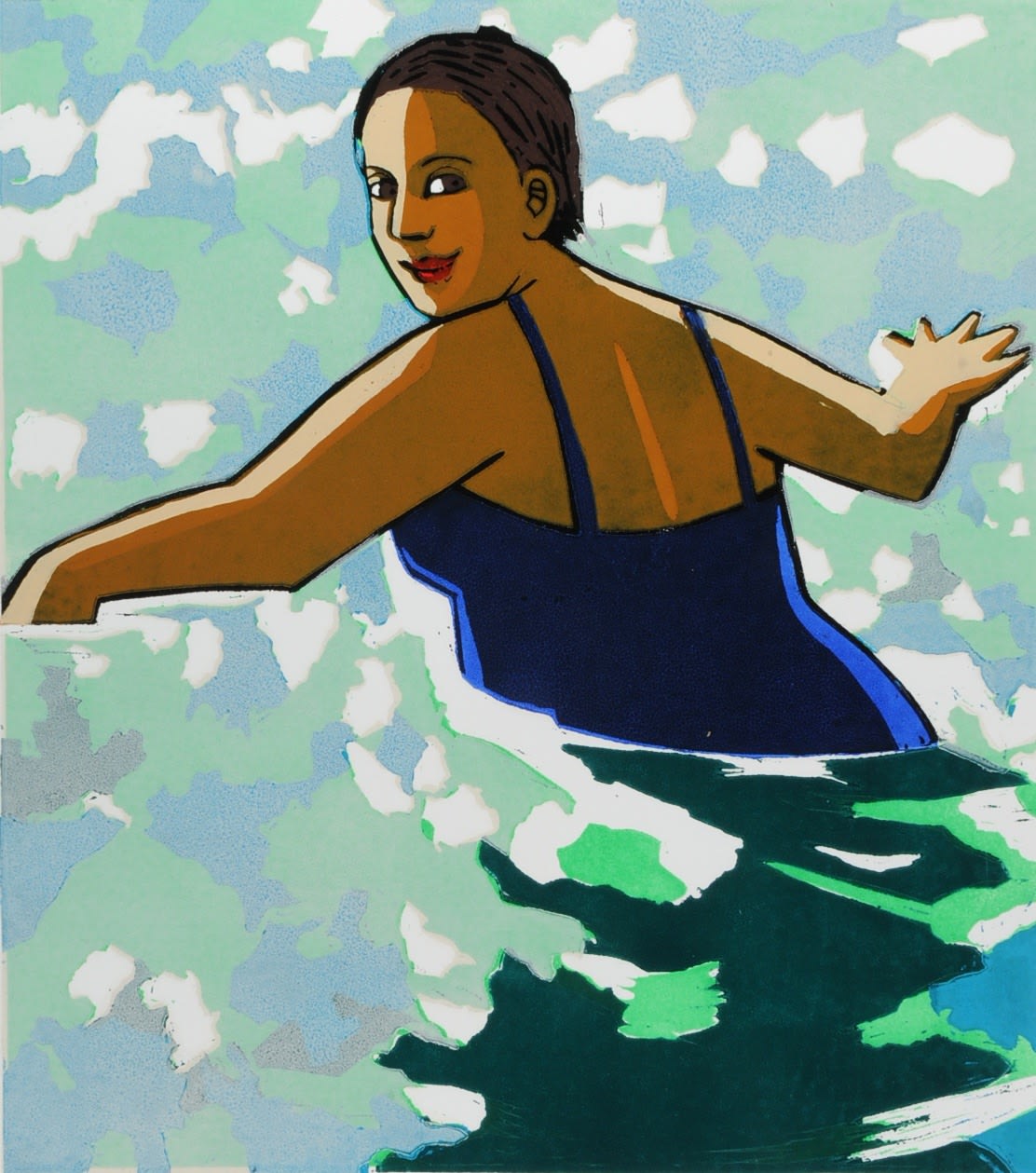 Anita Klein PPRE Hon. RWS, Into the Summer Sea