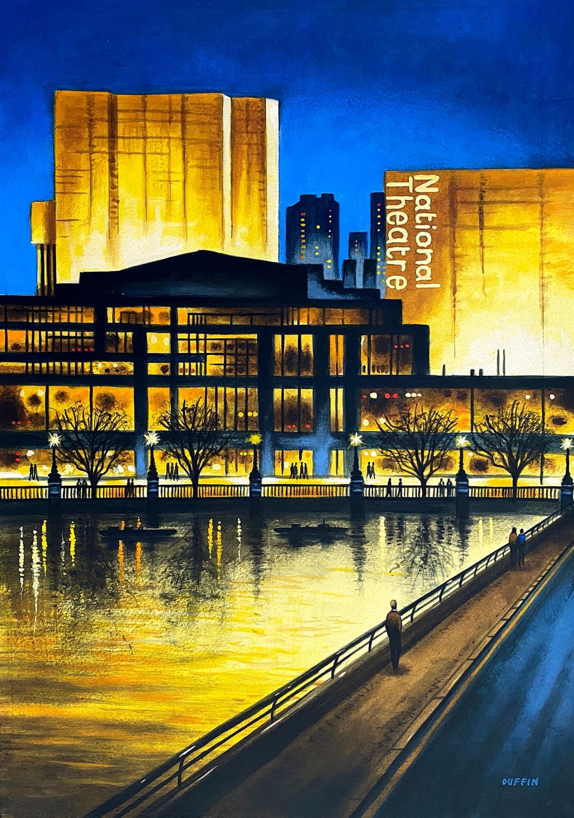 John Duffin RWS RE, National Theatre