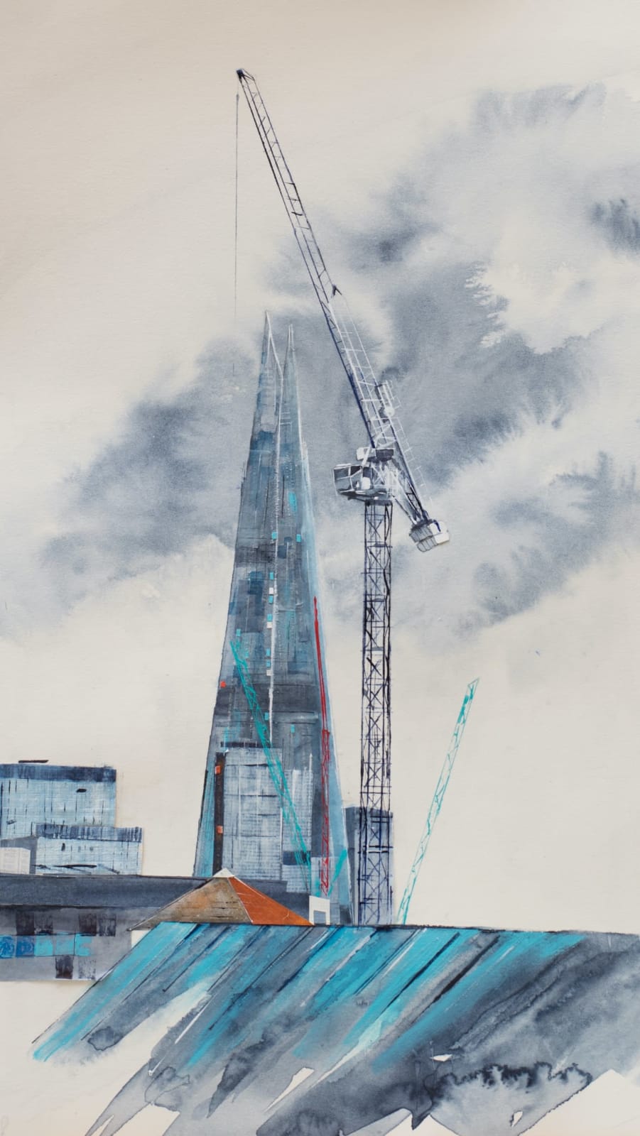 Linda Saul RWS, Evolving City III