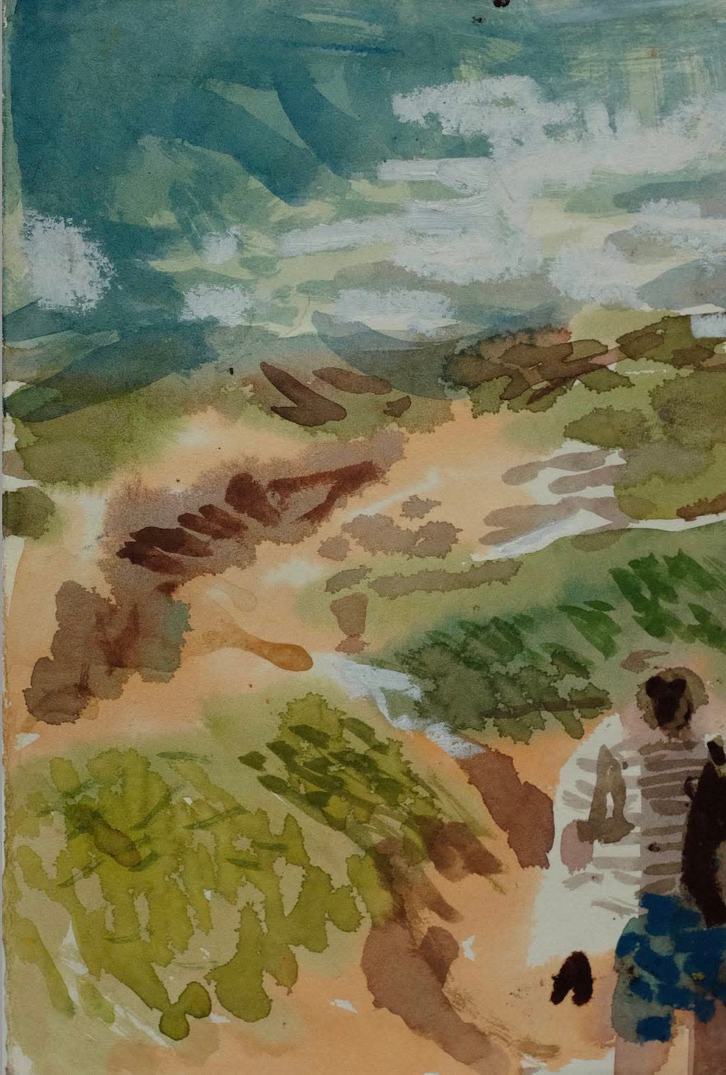 Caroline Cornelius ARWS, Hot Sand