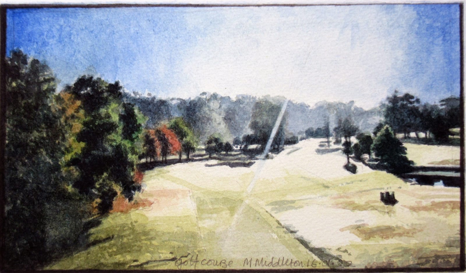 Michael Middleton RWS RE, Golf Course