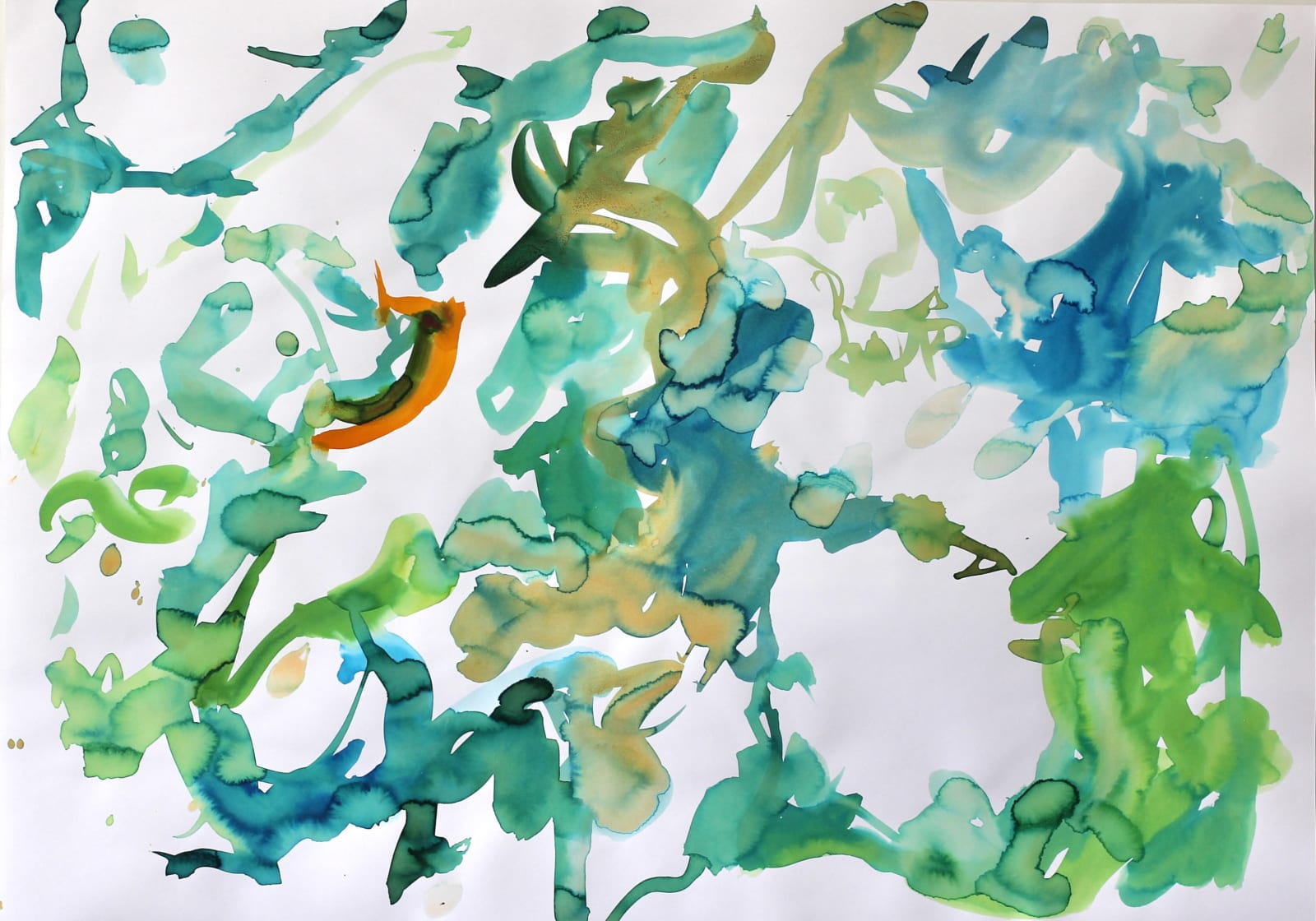 David Hamilton RWS, Cherry Tree Shadow