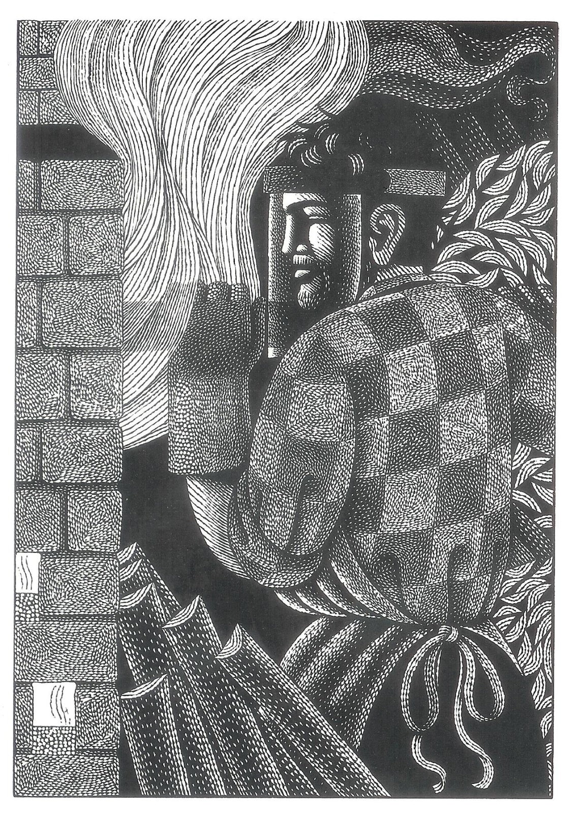 Harry Brockway RE, John Firing the Kiln