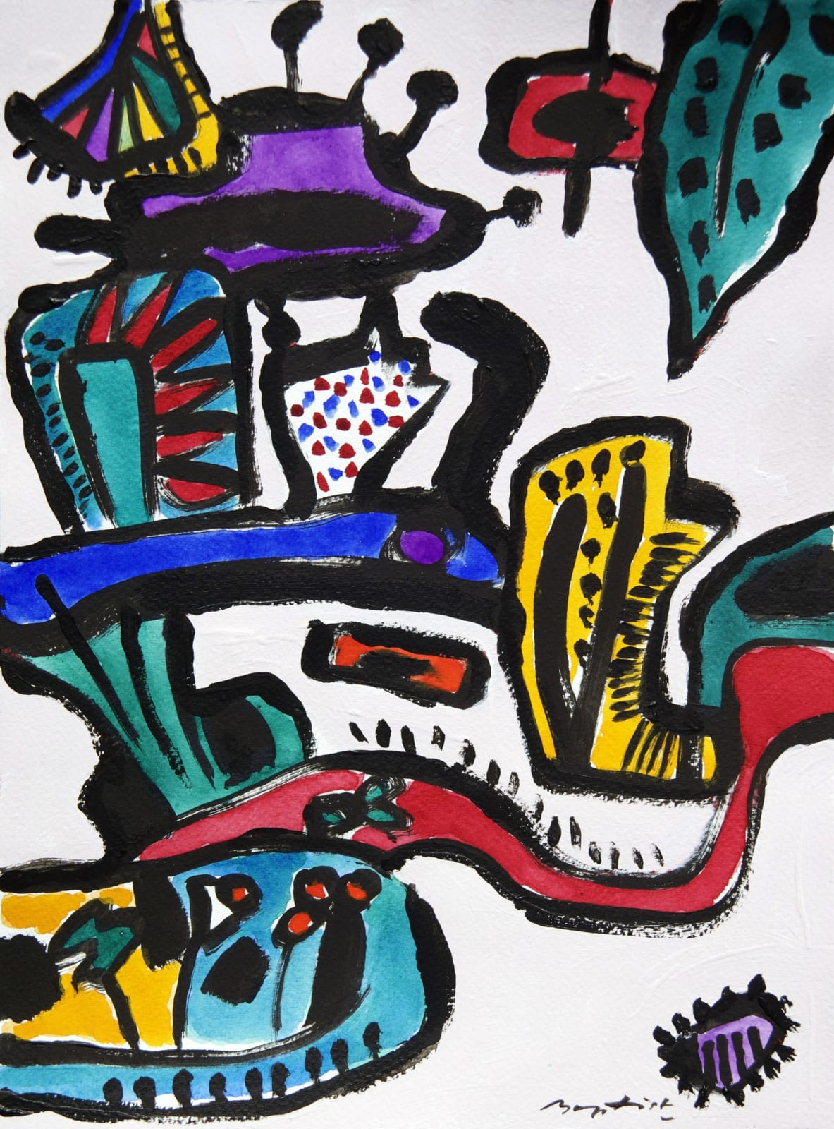 Gerry Baptist RWS RE, Moments Have Elapsed