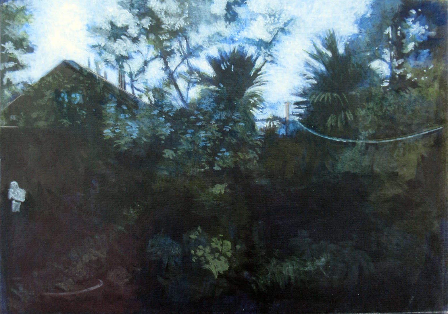 Michael Middleton RWS RE, Garden Early evening