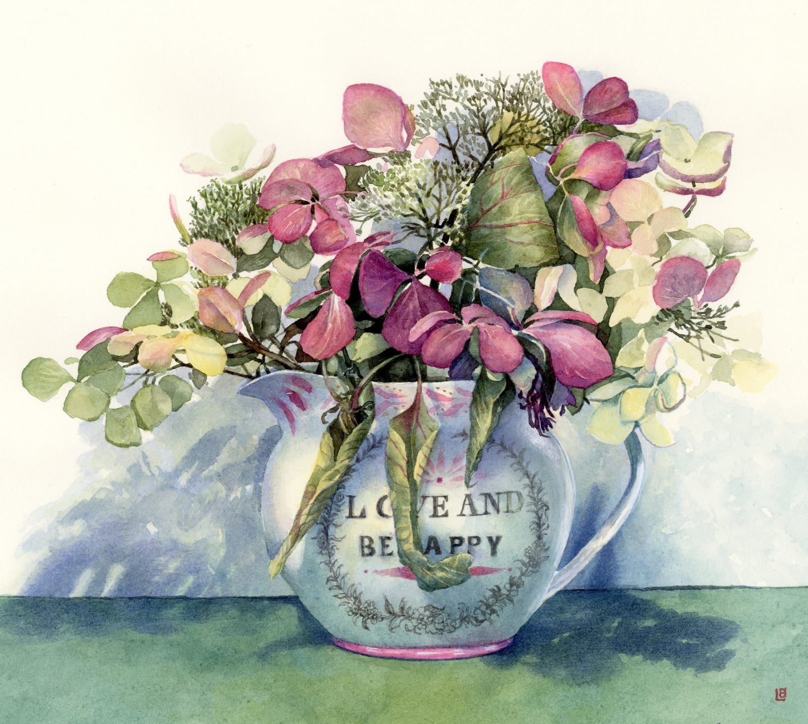 Liz Butler RWS , Love and Be Happy