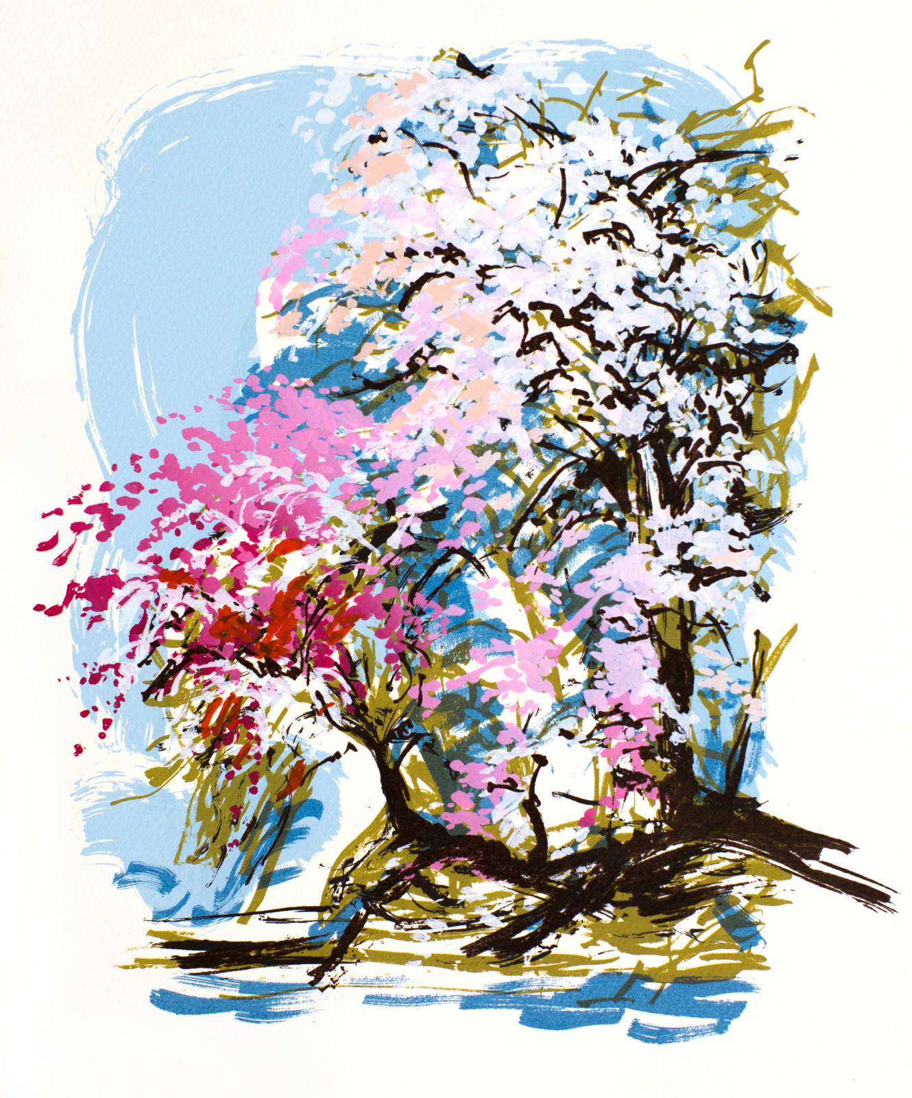 Denise Ballard-Wyllie ARE, Cherry Blossom Front: Fresh Spring Morning