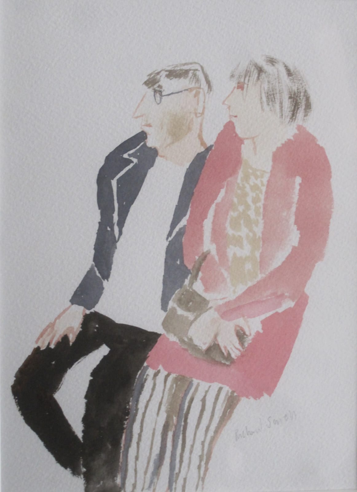 Richard Sorrell PPRWS Hon. RE, Pink Jersey