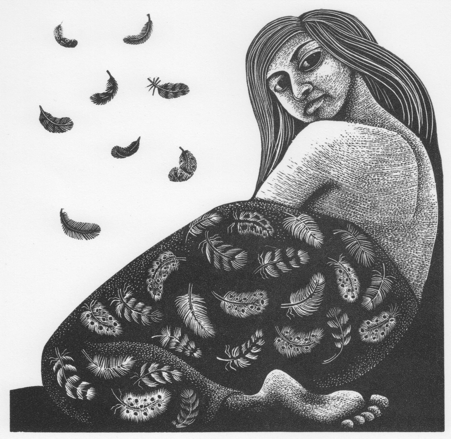 Hilary Paynter MBE PPRE Hon. RWS, Mrs Icarus, 2018