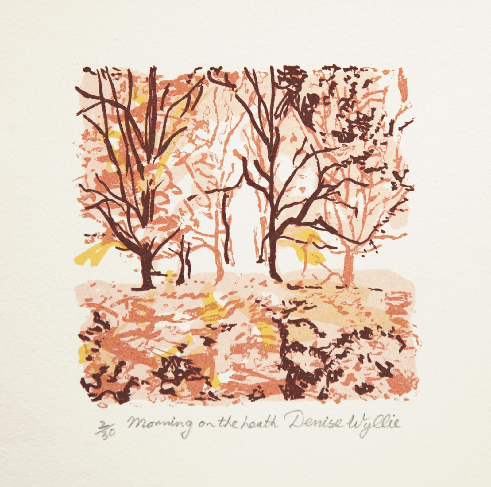 Denise Ballard-Wyllie ARE, Morning on the heath