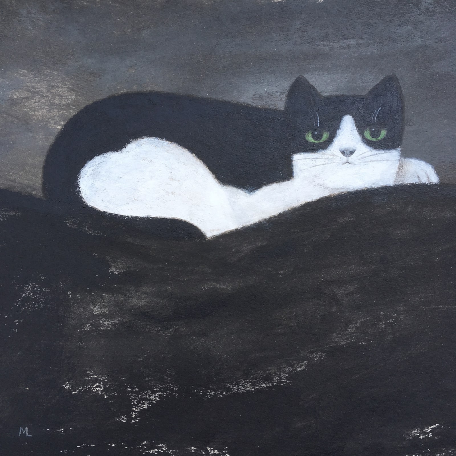 Martin Leman RWS, Sitting Quietly