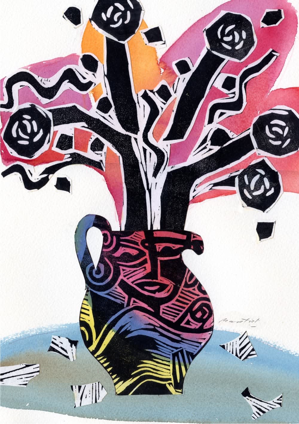 Gerry Baptist RWS RE, The Muse Calliope - Muse of Poetry