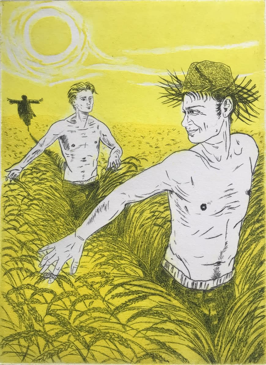 Martin Ridgwell RE, Wheat Field