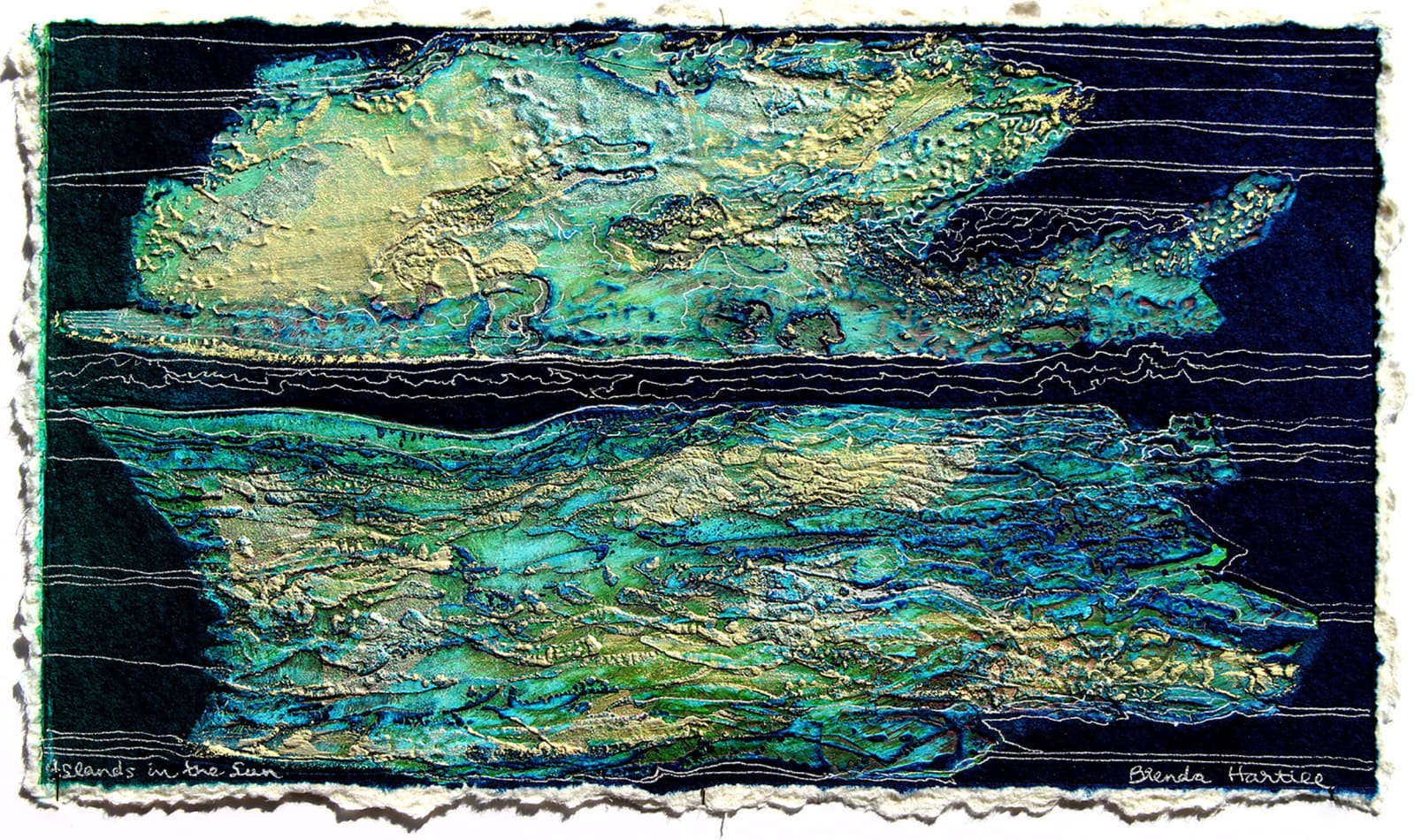 Brenda Hartill RE, Islands in the Sun Remembered 2020