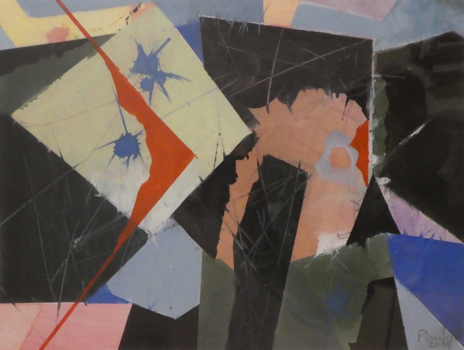 Geoffrey Pimlott Hon Ret RWS, On a Bright Dark Day