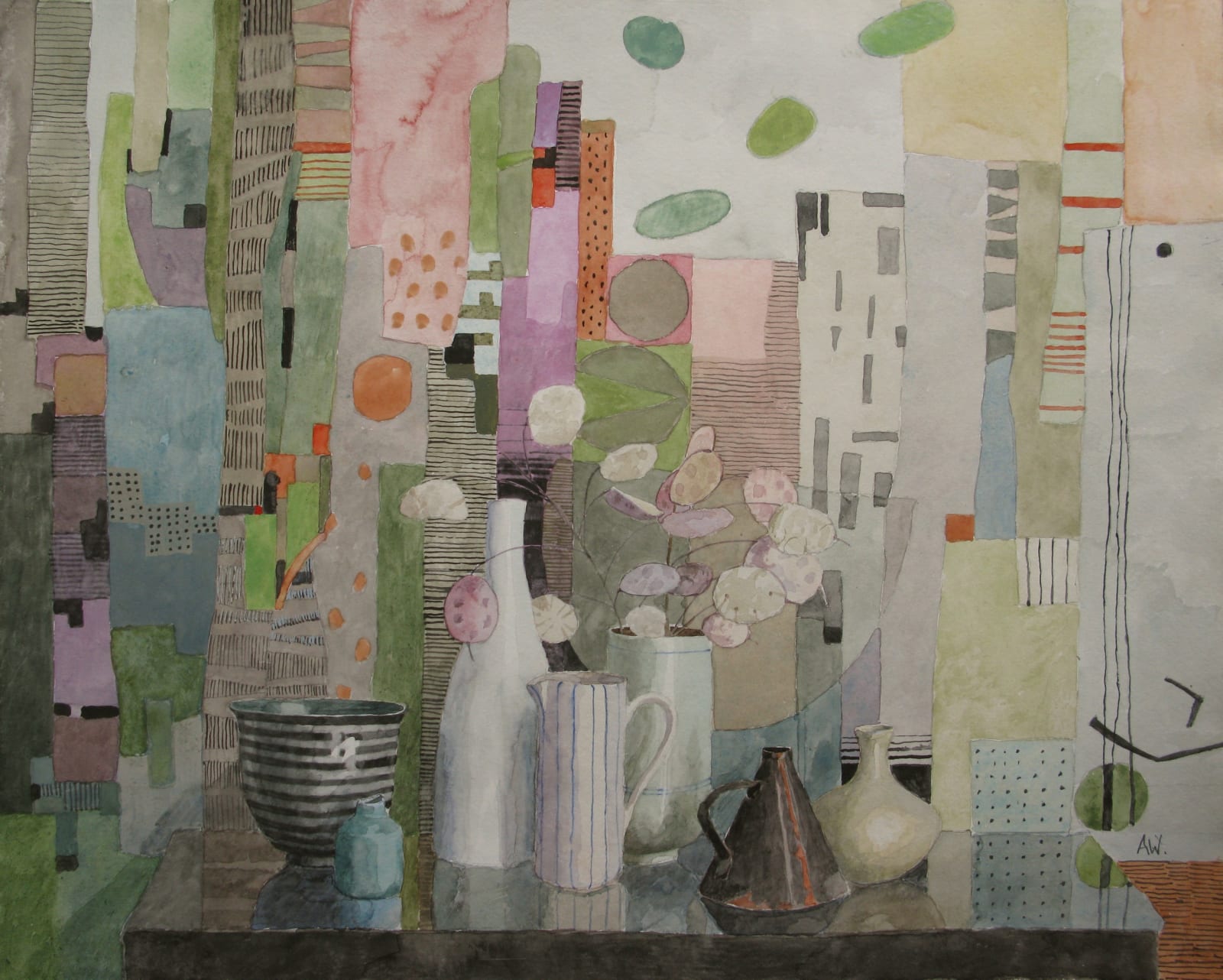 Annie Williams RWS RE, Midsummer Still Life