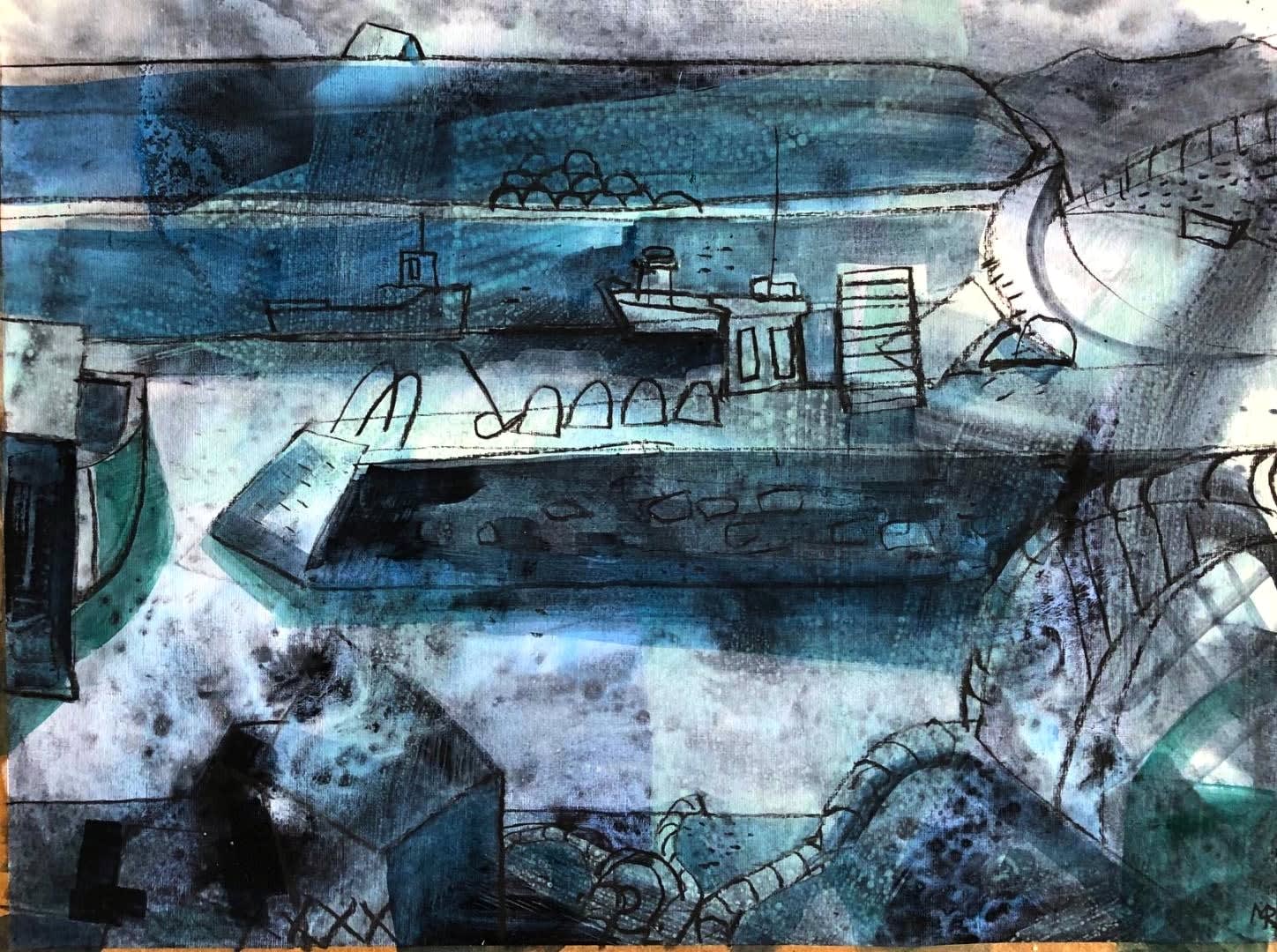 Mark Raggett RWS, Keiss Harbour